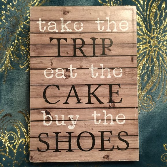 Other - Shadowbox Style Wooden Indulgence Sign